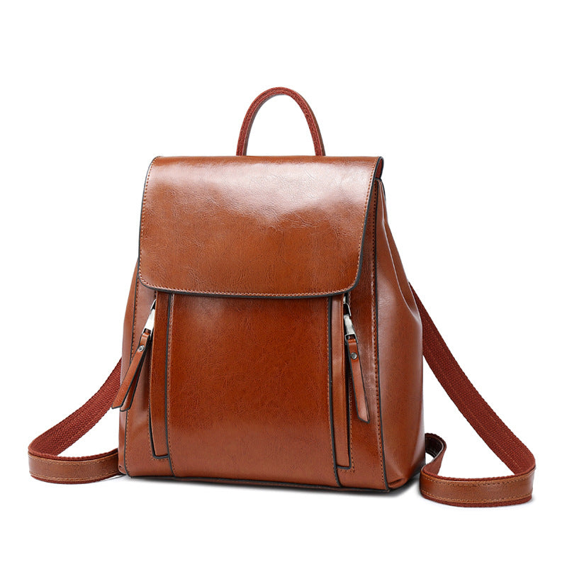 Wholesale Cowhide Genuine Leather Backpack